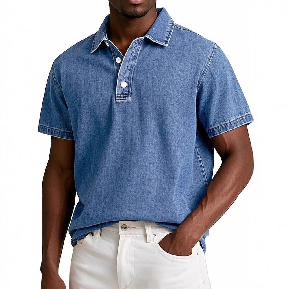 Men's Casual Commuter Short-Sleeve Shirt