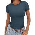 Women's Street Style Tight-fitting Short-sleeved Top