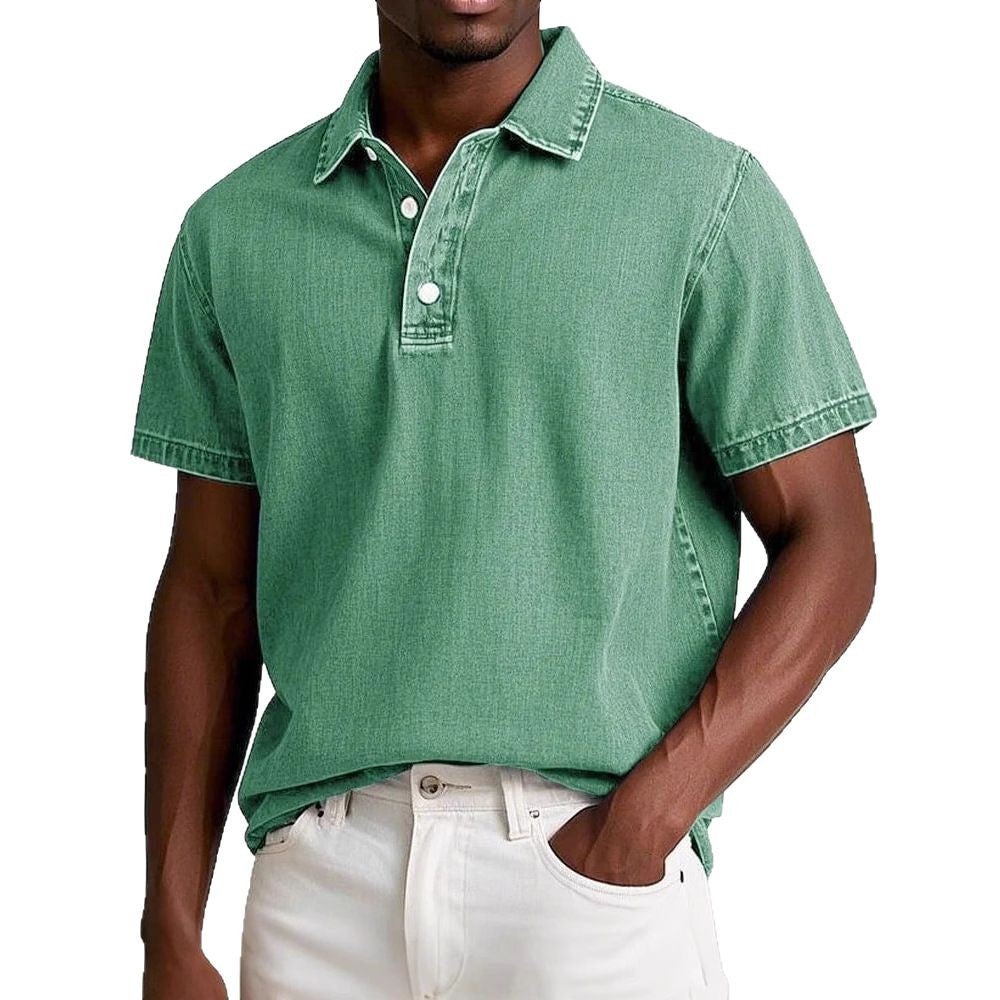 Men's Casual Commuter Short-Sleeve Shirt