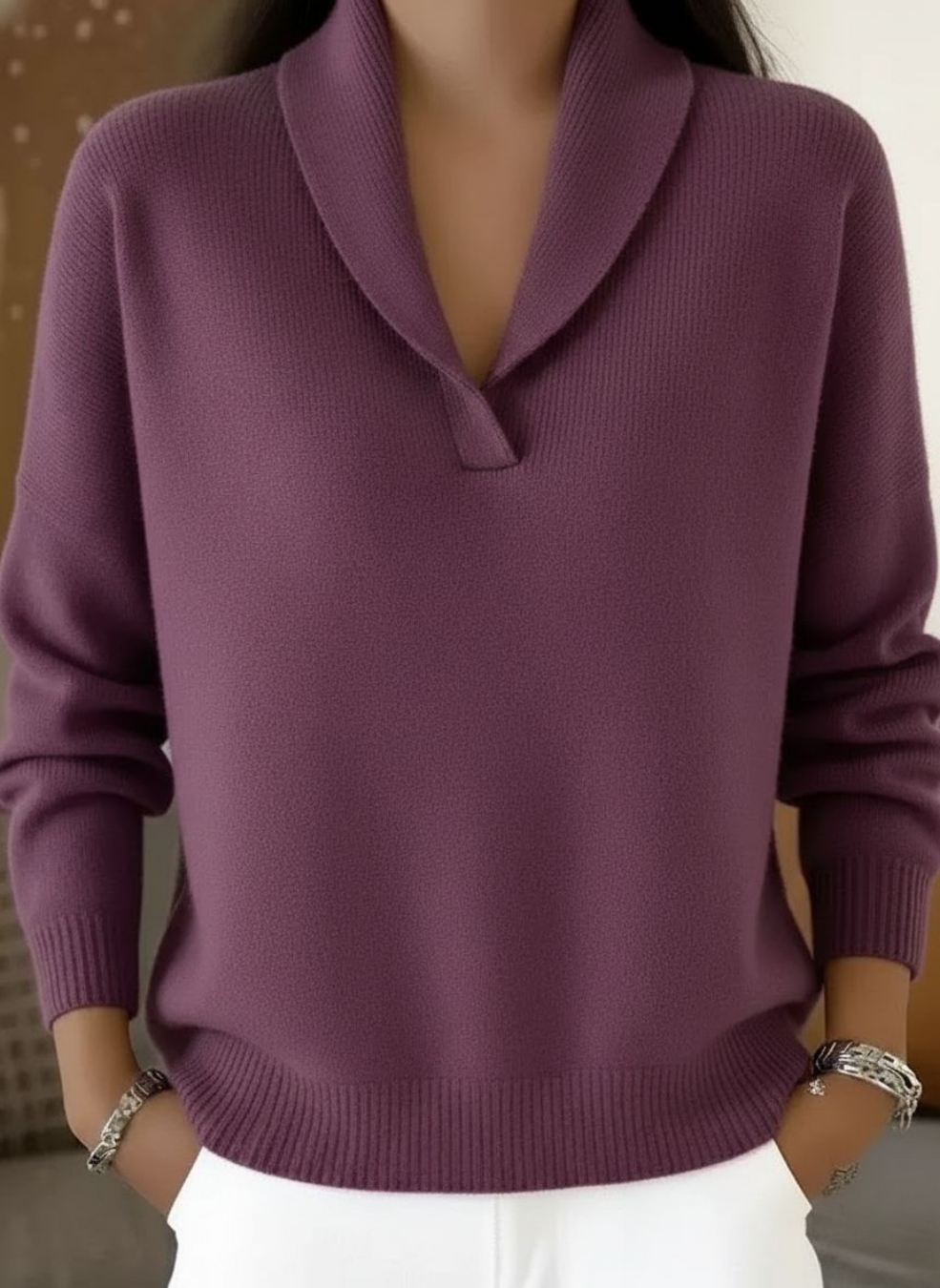 Maglione a Collo V