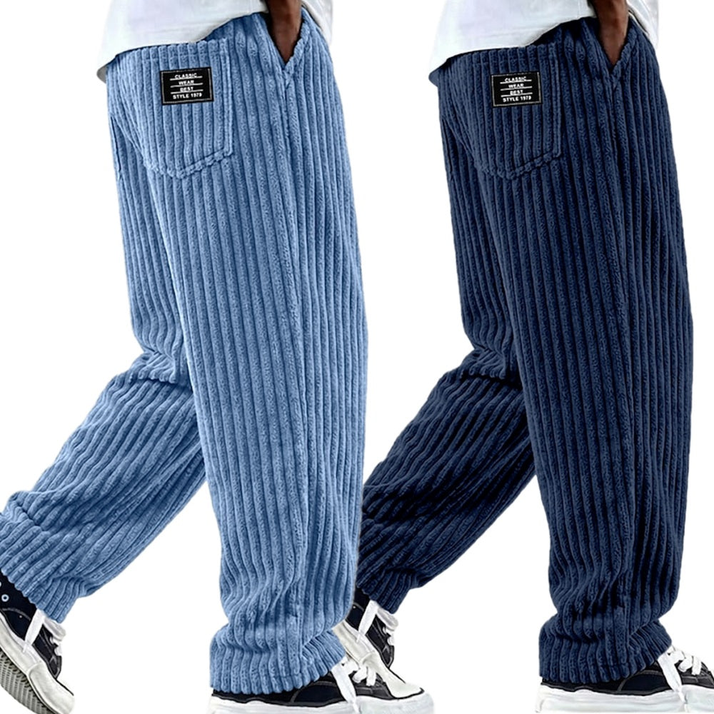 Classic Everyday Corduroy Comfort Trousers