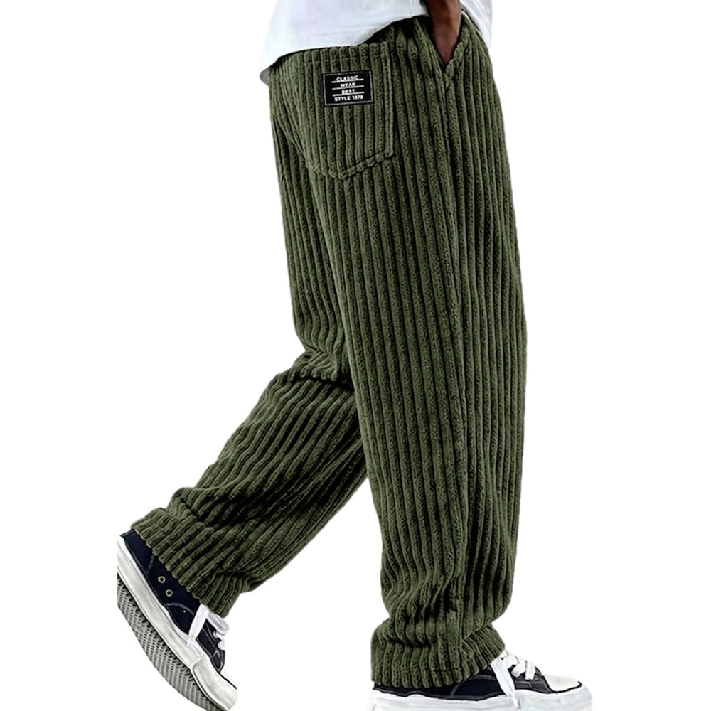 Classic Everyday Corduroy Comfort Trousers